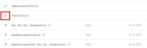 gambar file google drive panah shortcut