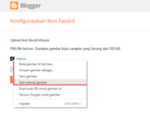 memperbaiki favicon blogger tidak muncul